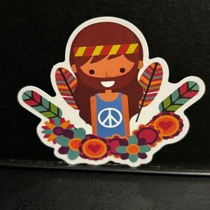HIPPIE STICKER